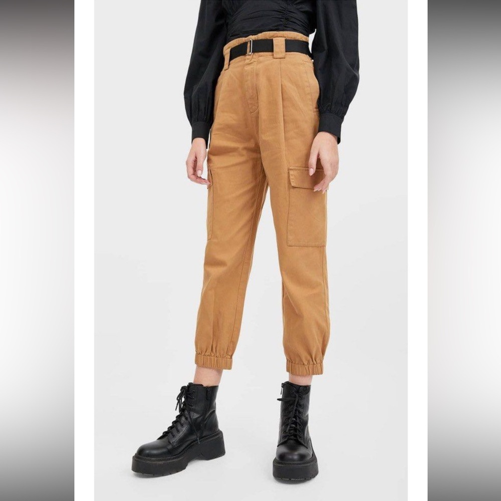 Belted Cargo Pants